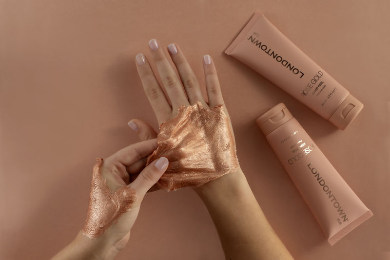 Rose Gold Hand Peel